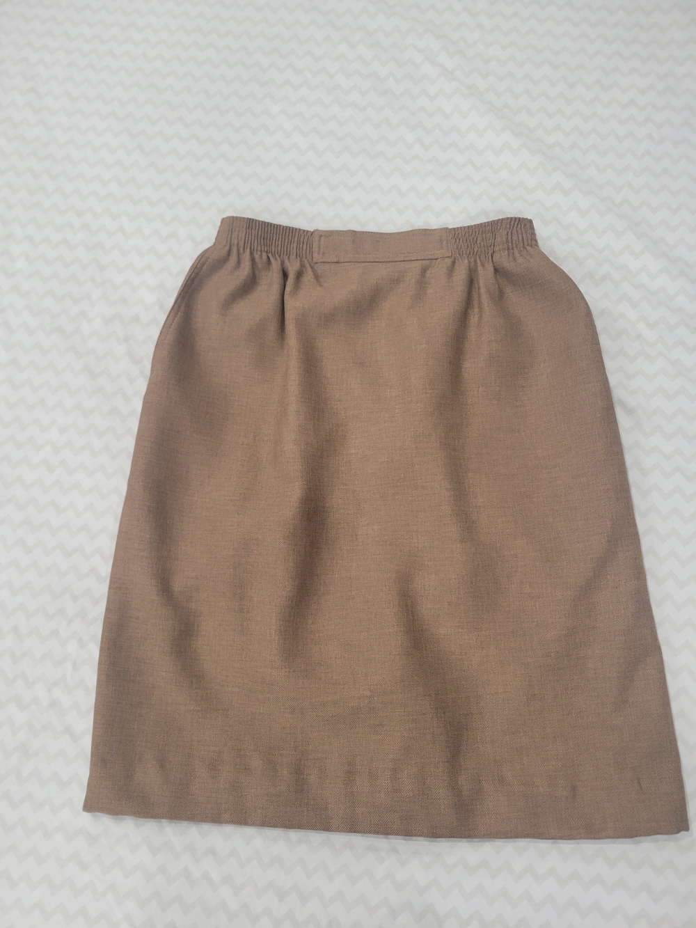 Alfred Dunner Brown Pencil Skirt